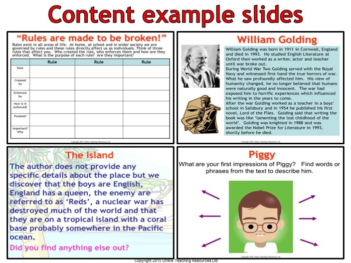 Flies lord worksheet chapter analysis esl