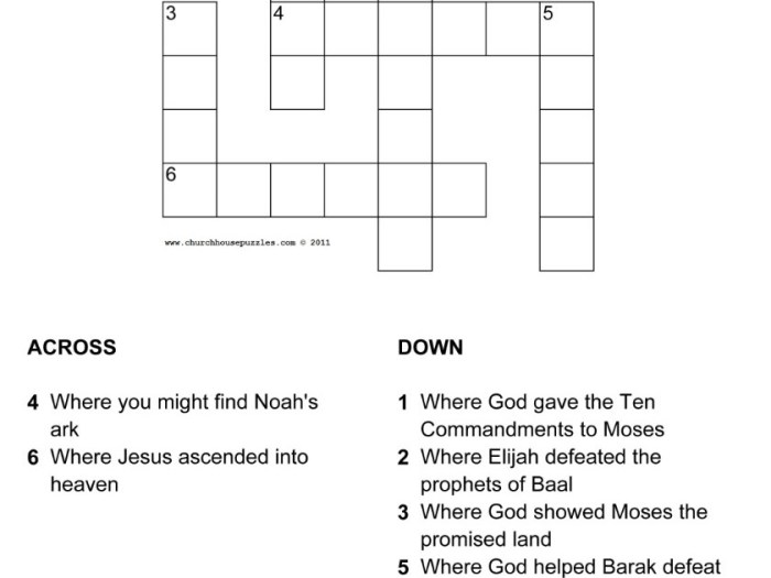 Language of biblical times crossword