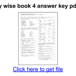 Wordly wise answer key book 7