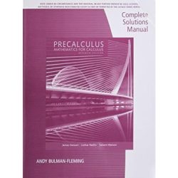 Precalculus mathematics for calculus 6th edition